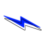 electricity blue icon free png